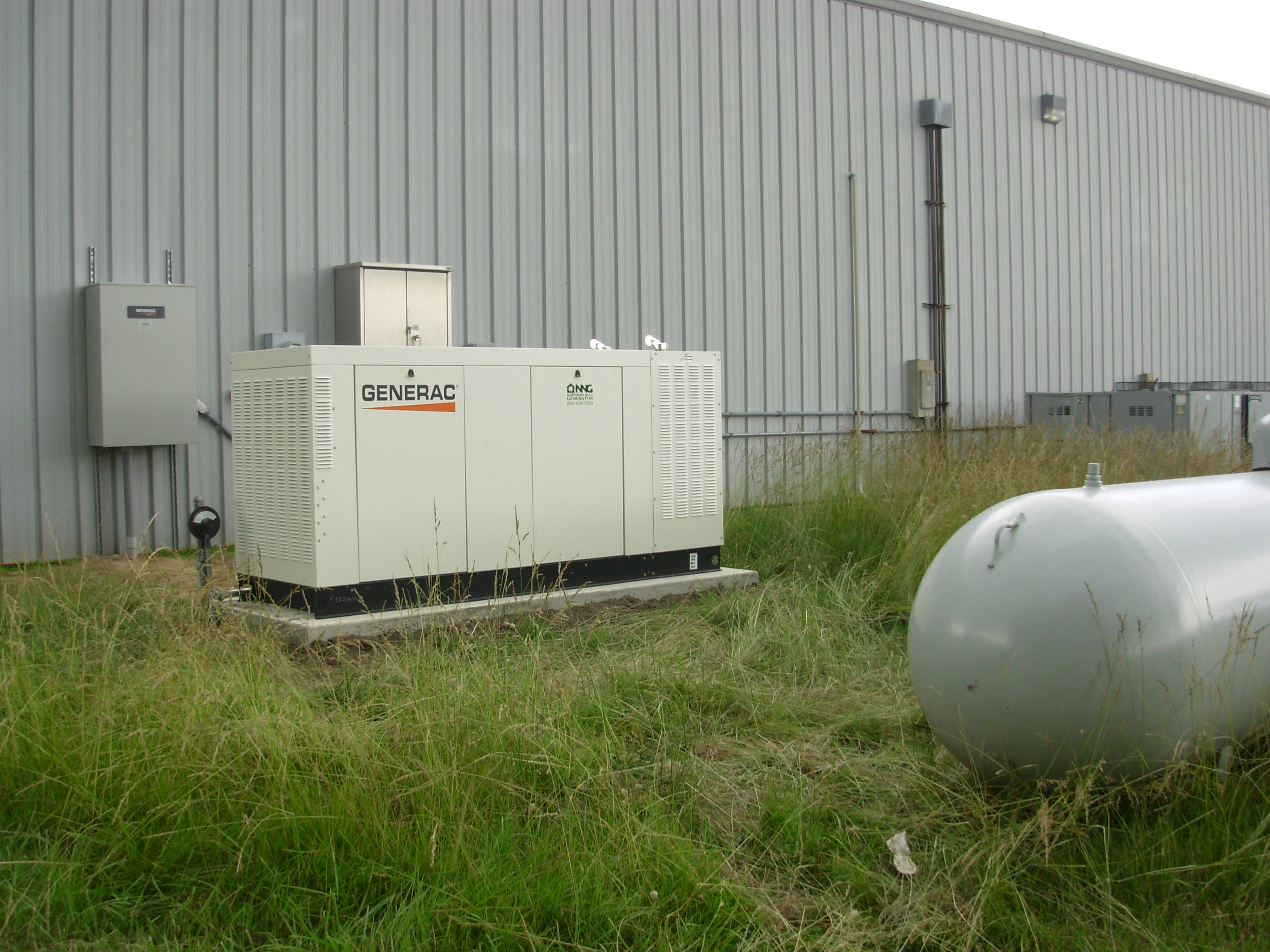 propane standby generator
